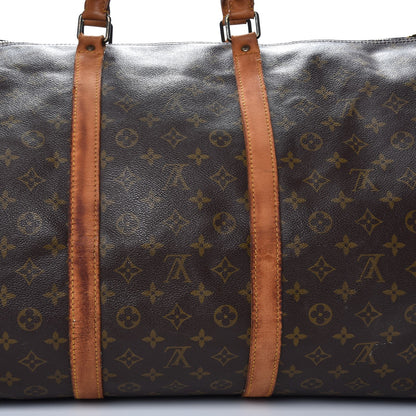 Louis Vuitton Monogram Keepall Bandouliere 60 13 of 26
