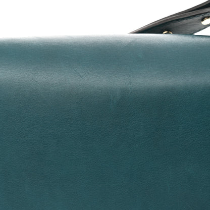 Gucci Calfskin Medium 1973 Shoulder Flap Bag Turquoise 11 of 13