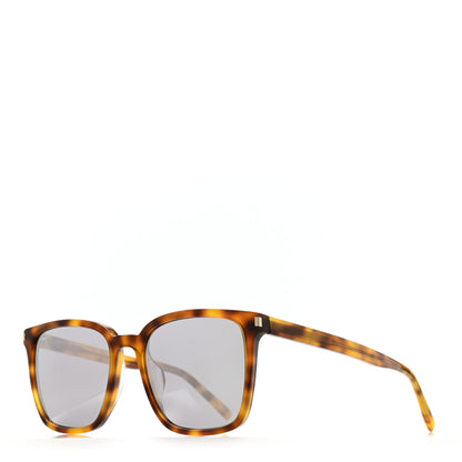 Saint Laurent SL 93/F Sunglasses Tortoise 1 of 7