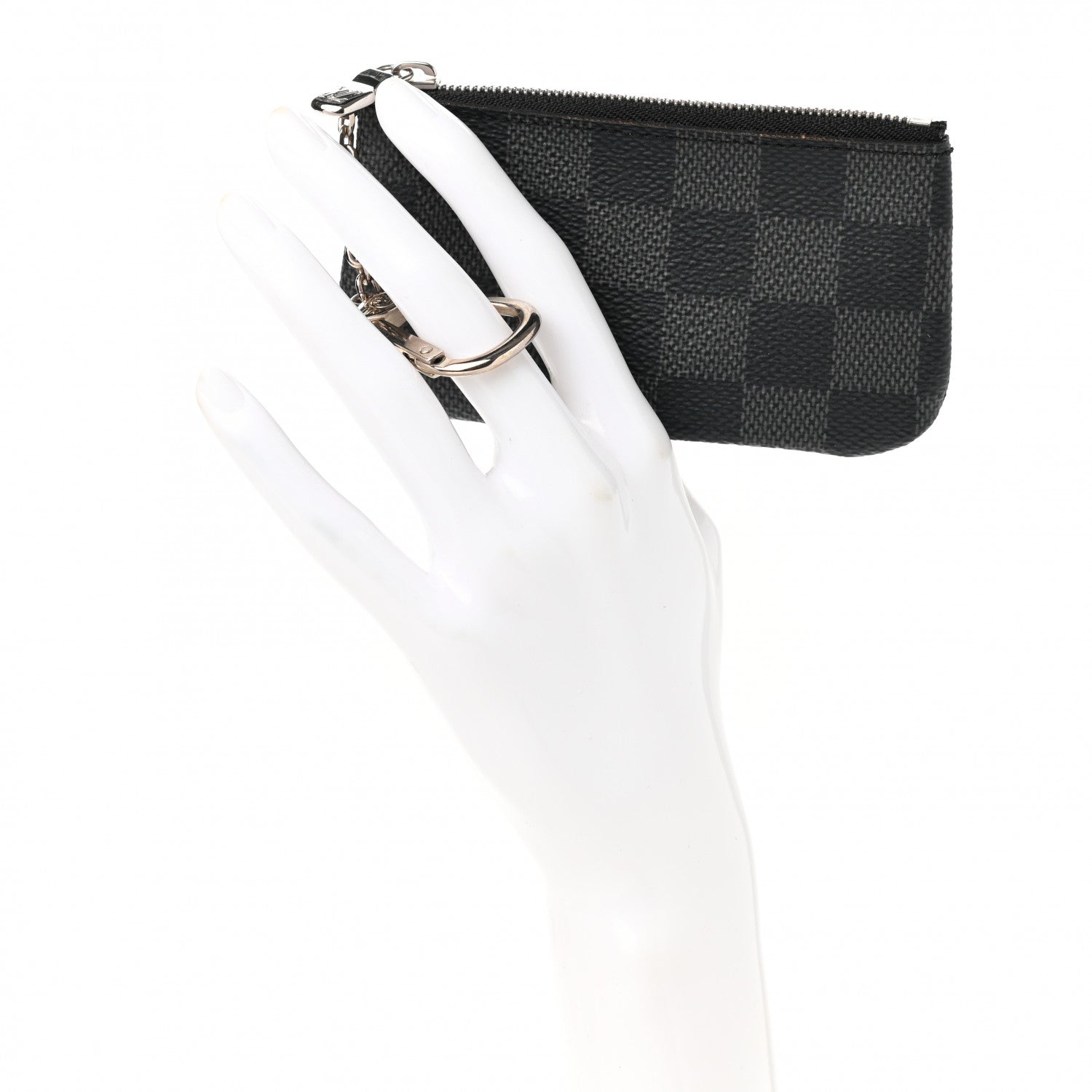 Louis Vuitton Damier Graphite Key Pouch 2 of 7