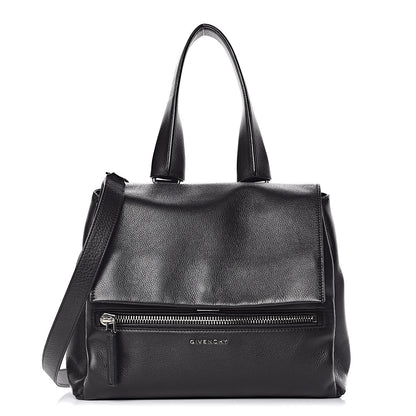 Givenchy Calfskin Small Pandora Pure Flap Bag Black 1 of 14