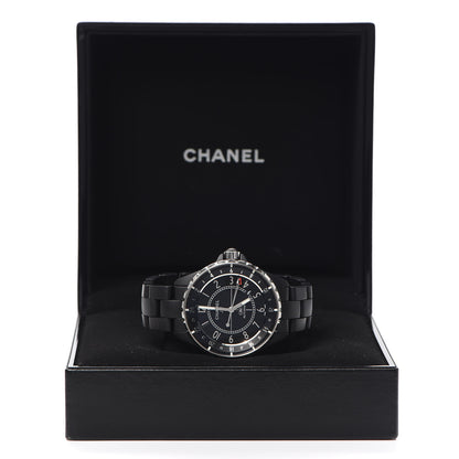 Chanel Stainless Steel Matte Ceramic 41mm J12 GMT Automatic Watch Black 6 of 6