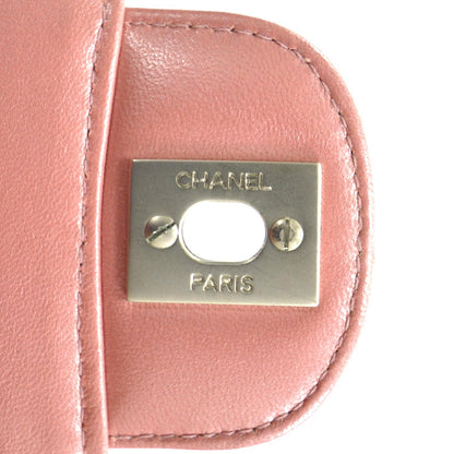 Chanel Patent Quilted Small Double Flap Pink SHW 8 of 10