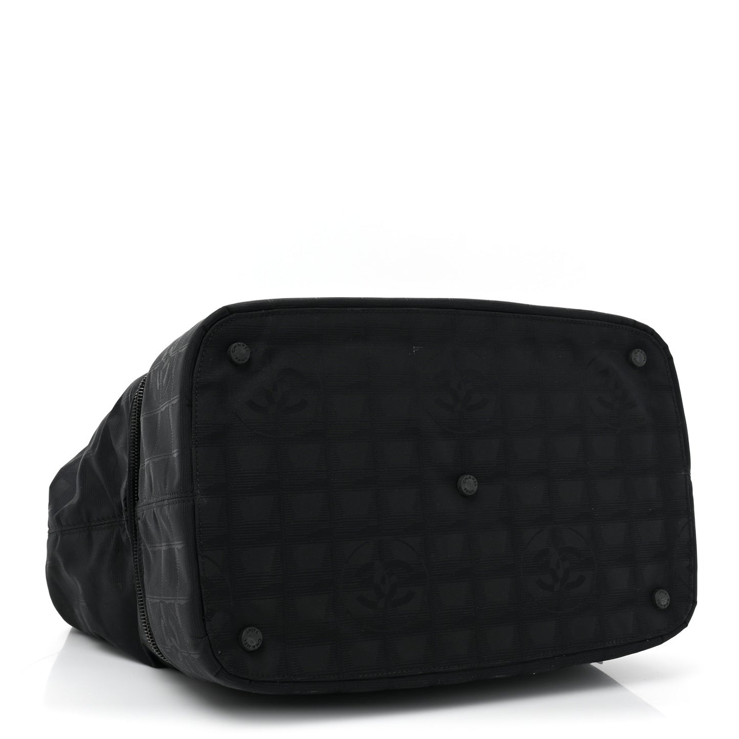Nylon Travel Convertible Tote Black