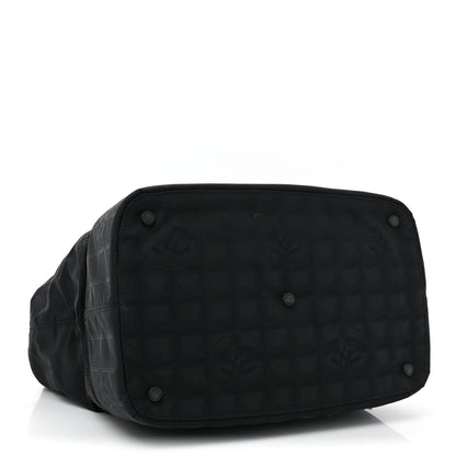 Chanel Nylon Travel Convertible Tote Black 4 of 14