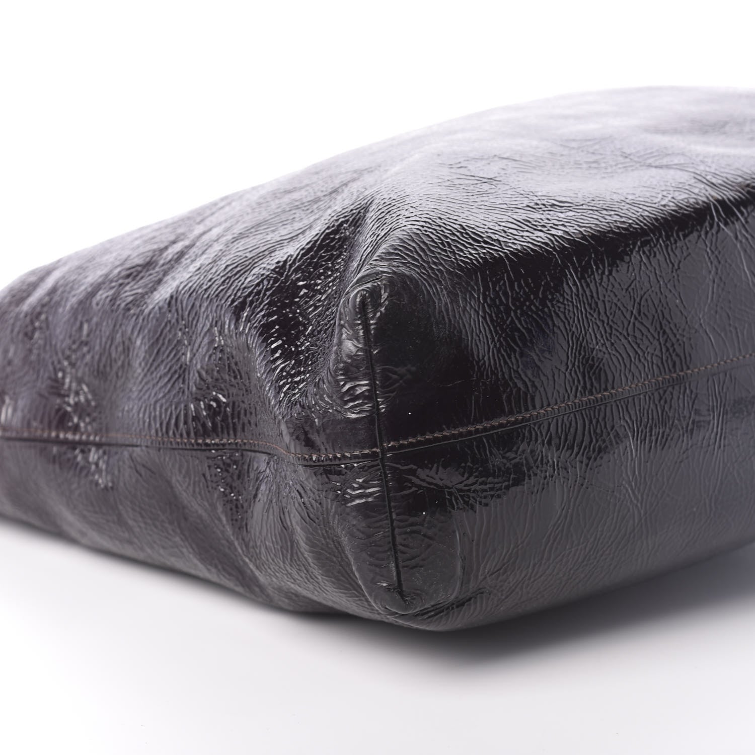 Prada Vernice Sfumata Shopping Tote Lampone 8 of 9