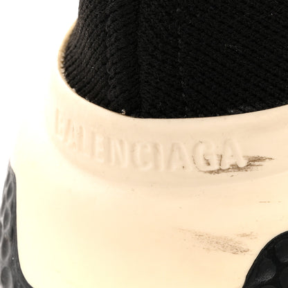 Balenciaga Neoprene Knit Womens Speed Sneakers 37 Black White 10 of 11