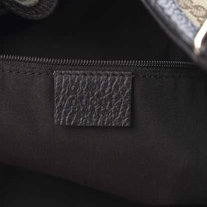 Gucci Monogram Dollar Calfskin Large Sukey Tote Beige Ebony Testa di Moro 5 of 13