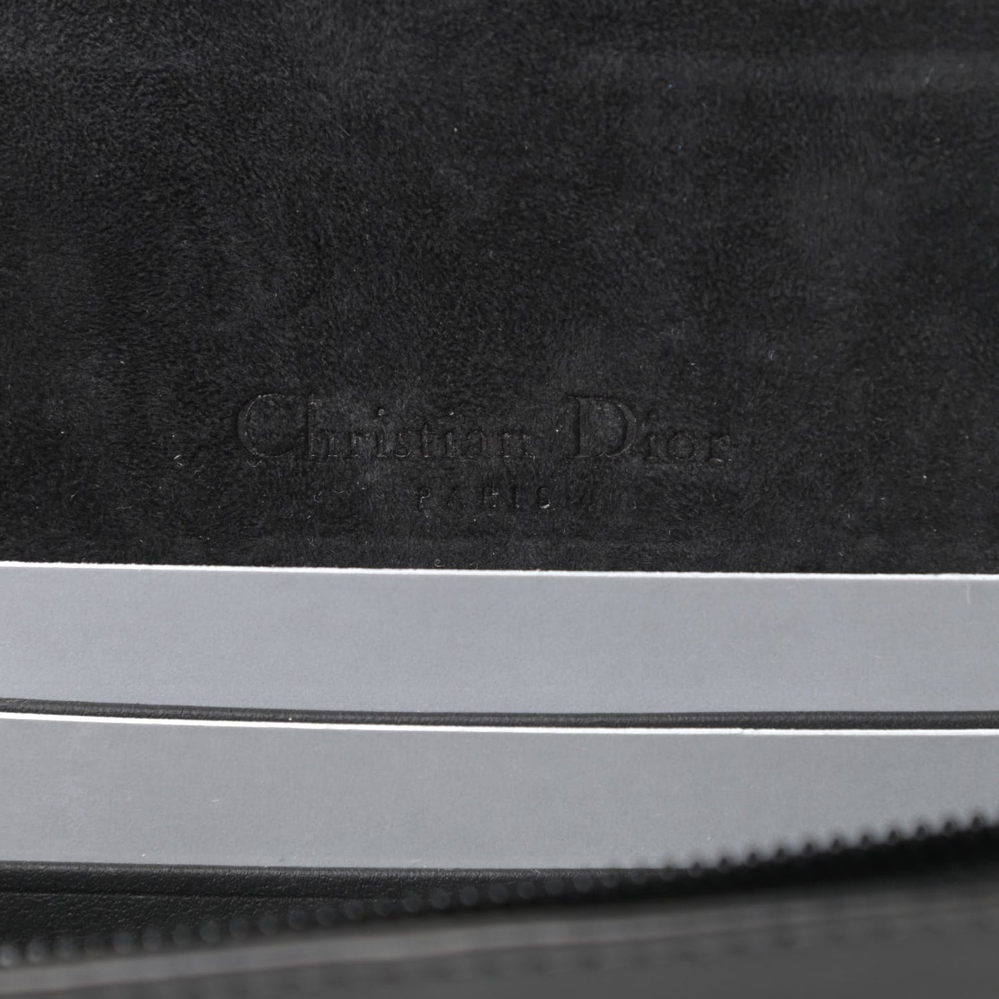 Ultra Matte Calfskin Saddle Belt Clutch Black