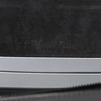 Christian Dior Ultra Matte Calfskin Saddle Belt Clutch Black 6 of 14