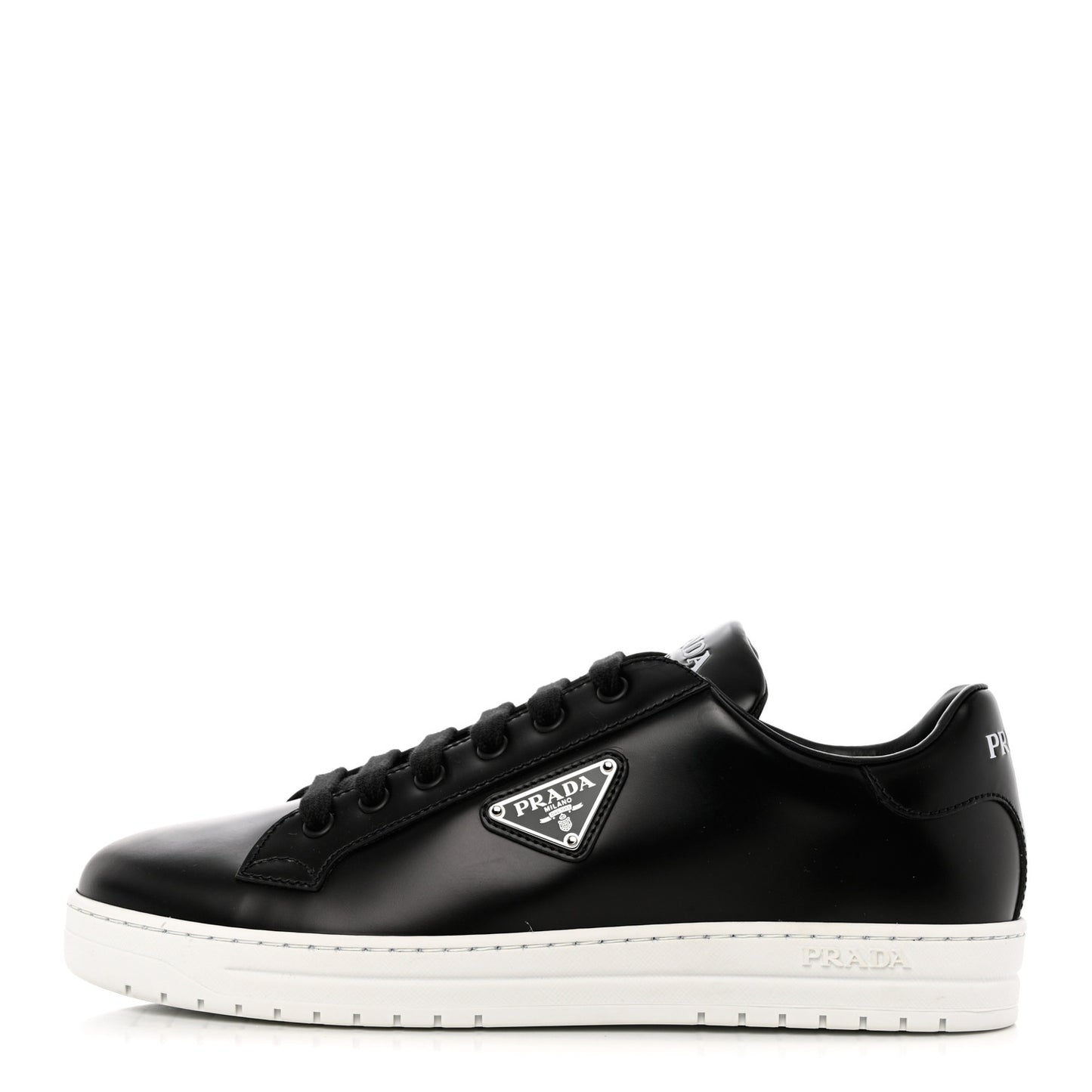 Spazzolato Rois Triangle Womens Downtown Low Top 30mm Sneakers 40 Black White