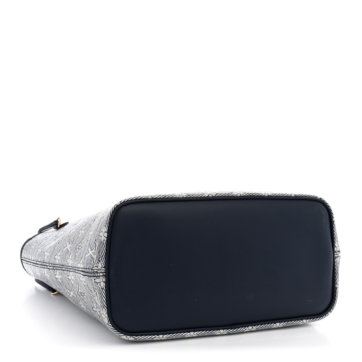 Louis Vuitton Monoglam Neverfull MM Blue 5 of 11