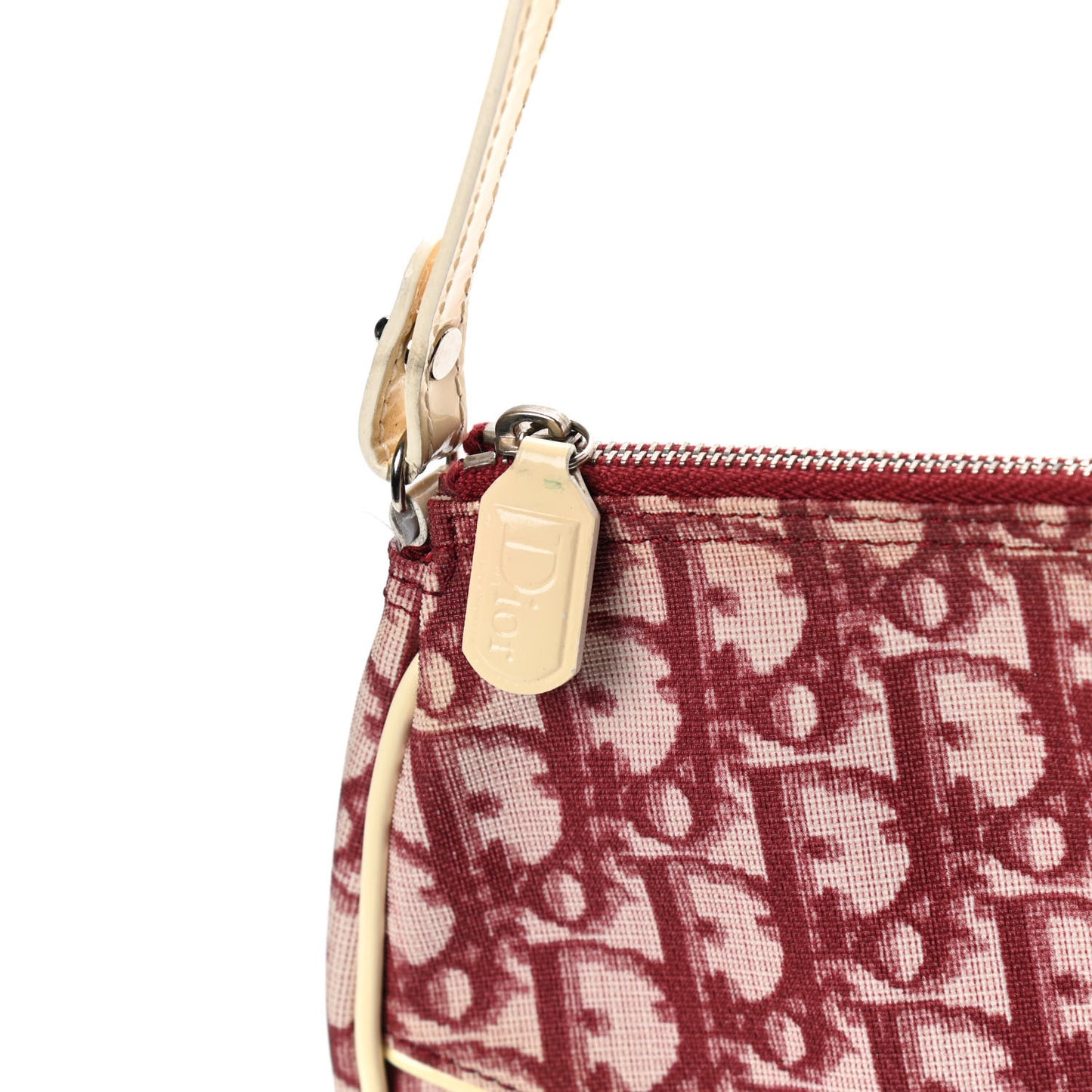 Monogram Mini Saddle Pochette Red