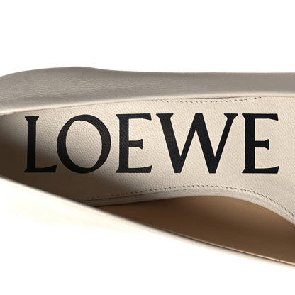 Loewe Goatskin Toy Pumps 38 White 8 of 8