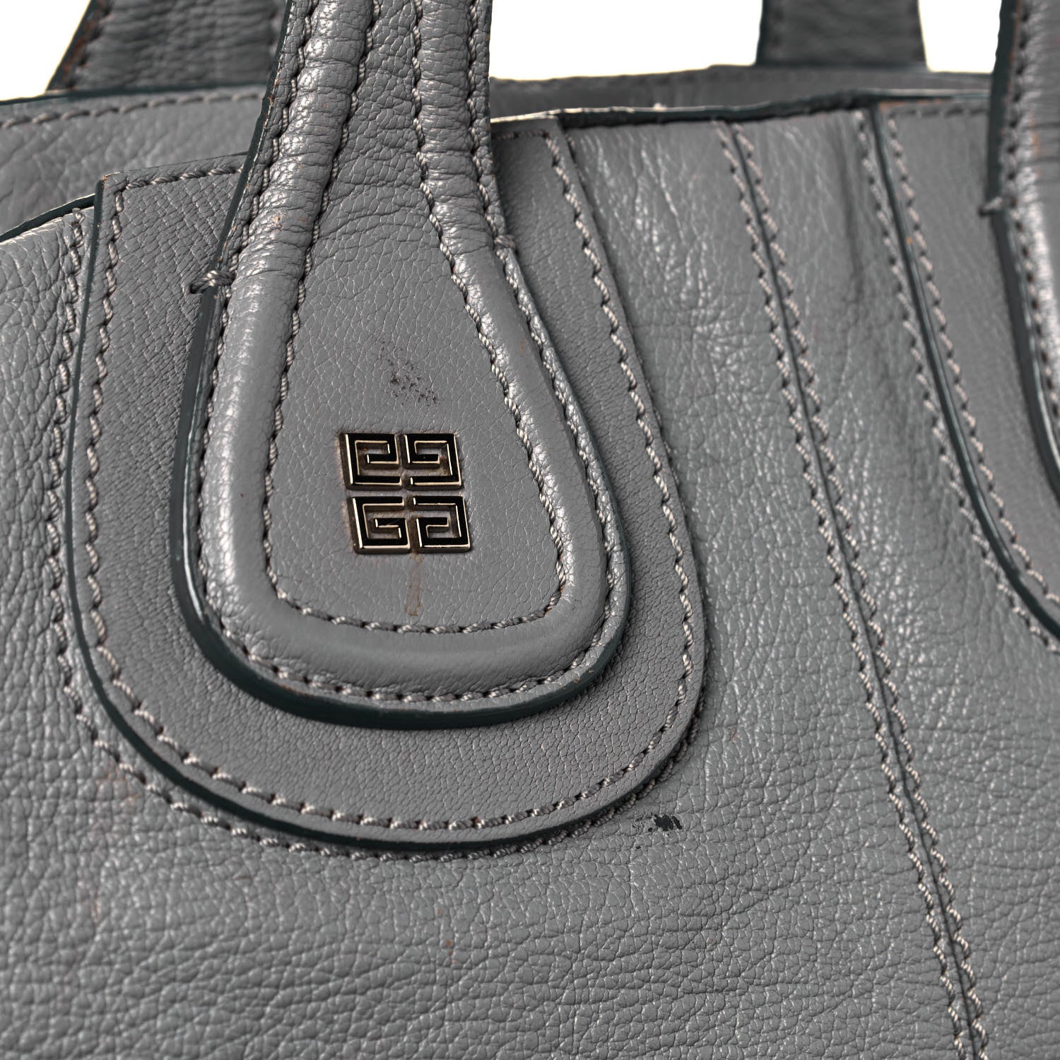 Givenchy Sugar Goatskin Medium Nightingale Elephant Grey 17 of 21