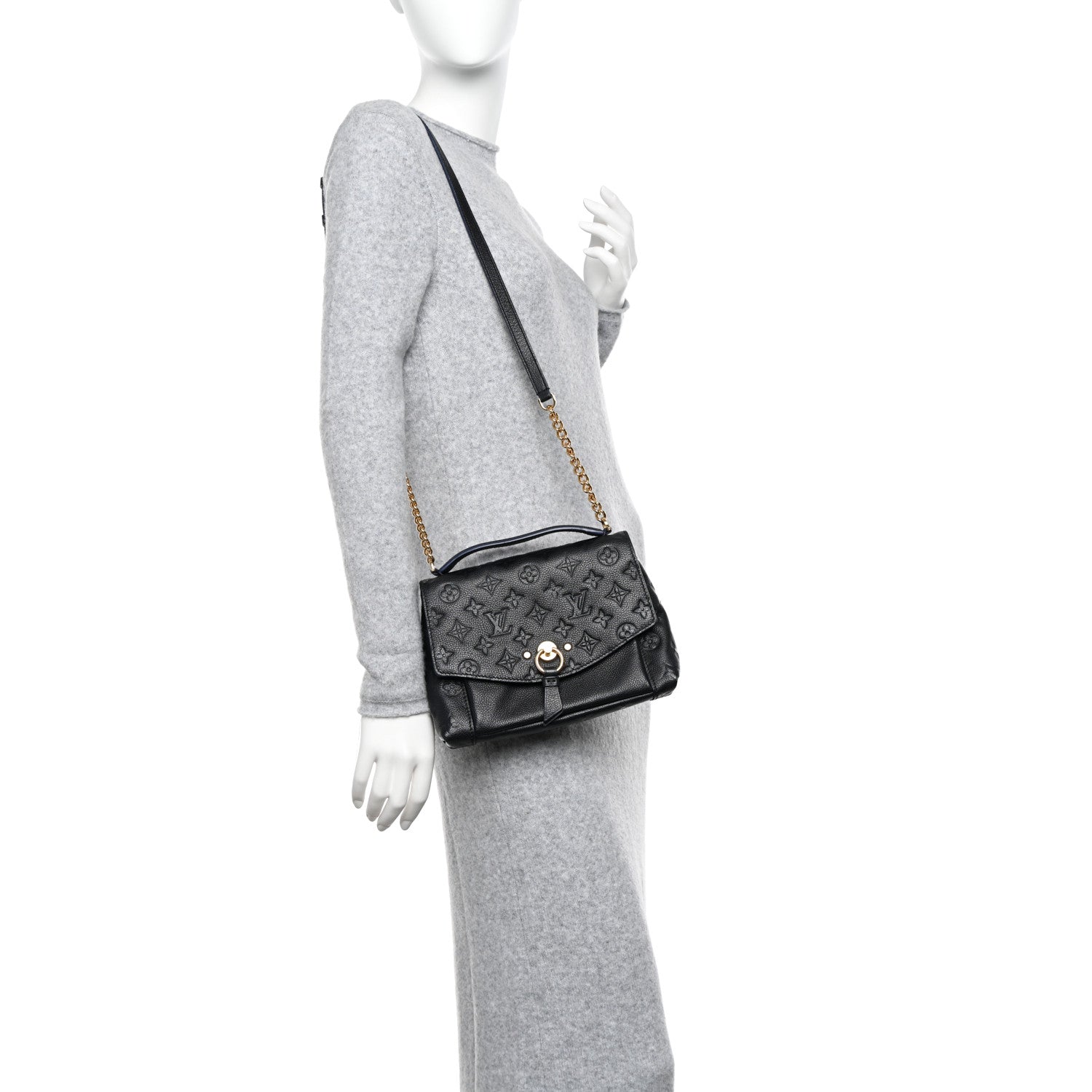 Louis Vuitton Empreinte Blanche BB Black 2 of 10