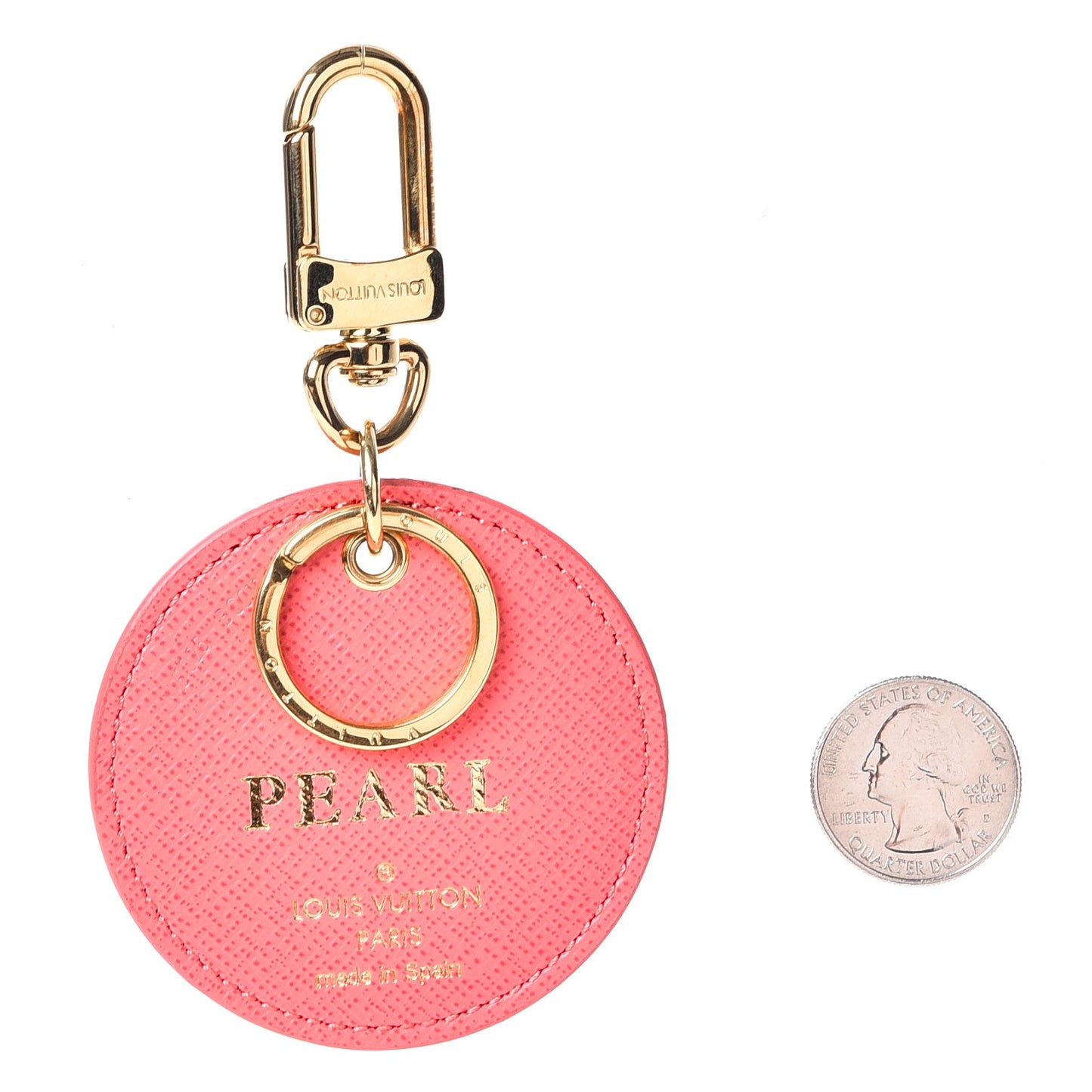 Monogram Illustre Posies Bag Charm
