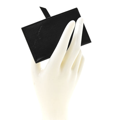 Saint Laurent Smooth Calfskin For You Mirror Card Case Black 2 of 8