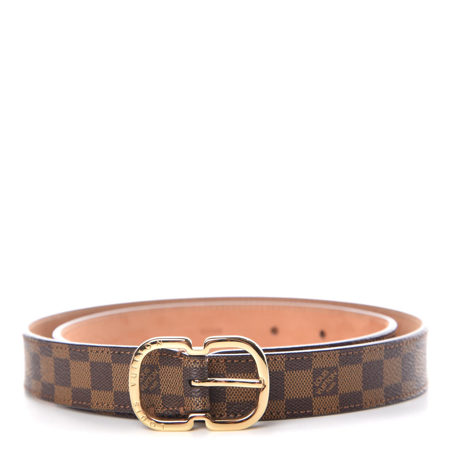 Damier Ebene Mini 25mm Belt 80 32