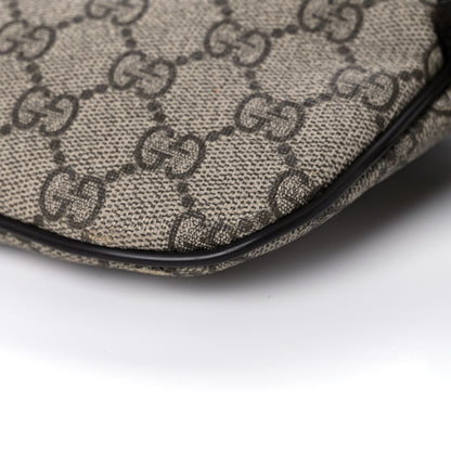 Gucci GG Supreme Monogram Belt Bag Dark Brown 12 of 13