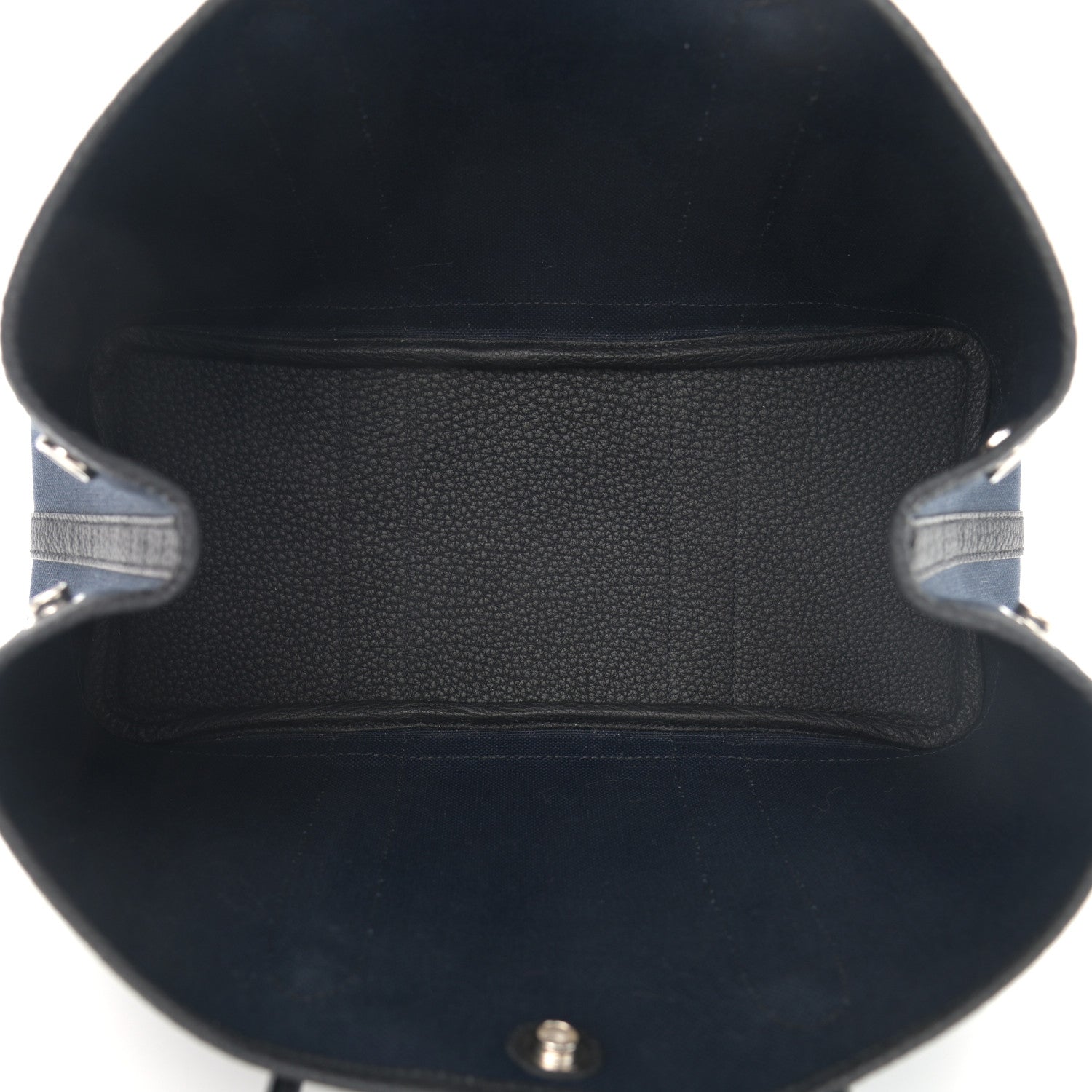 Hermes Toile Negonda Garden Party 30 TPM Bleu Marine Black 5 of 12