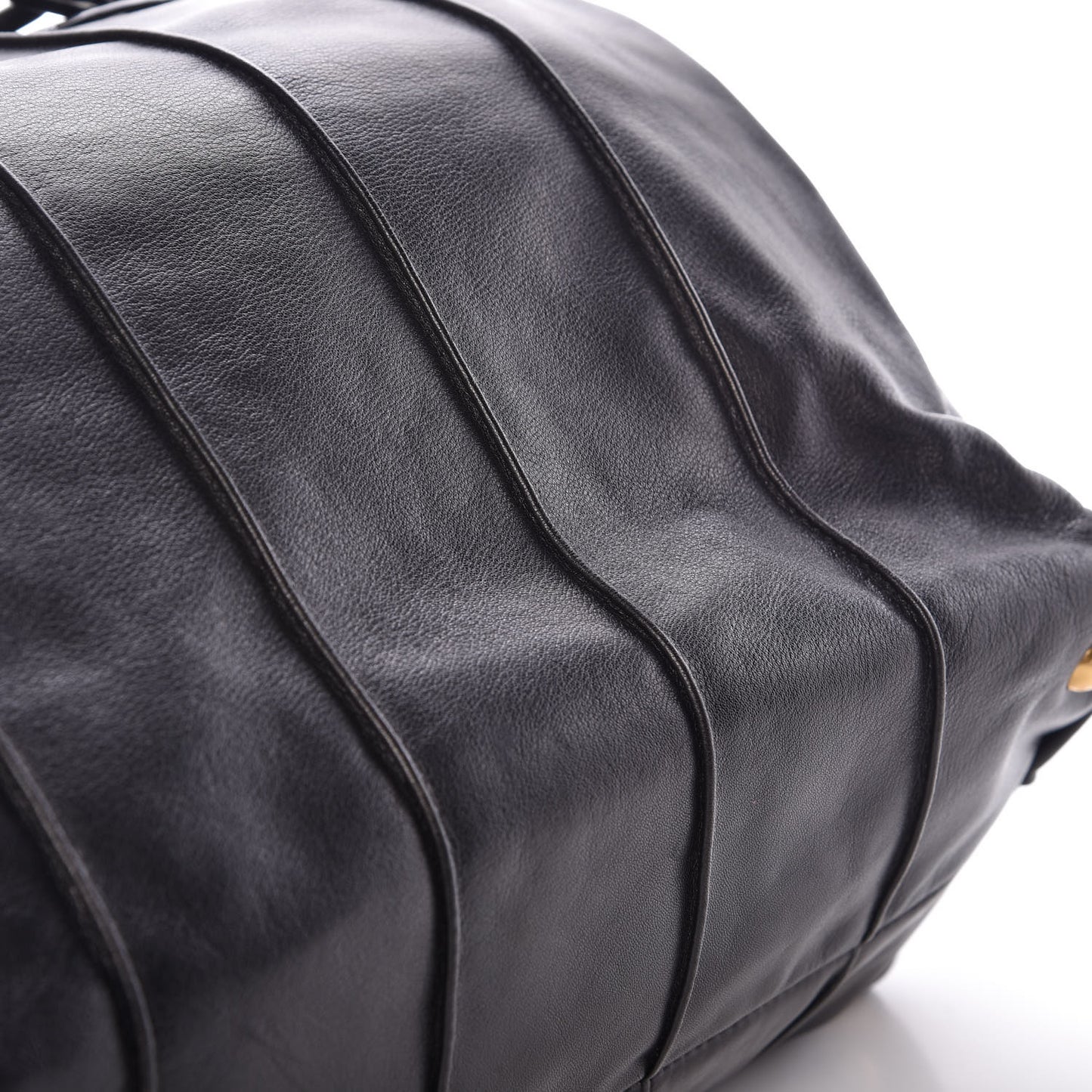 Soft Calf Shoulder Bag Black