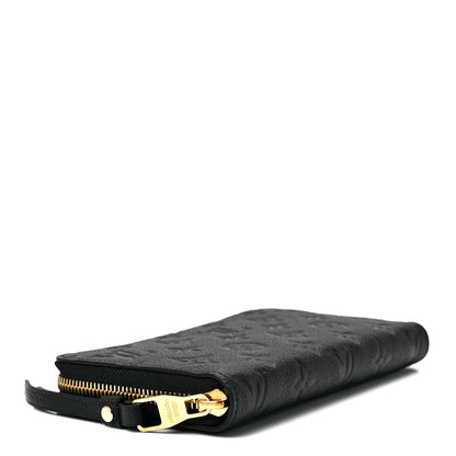 Louis Vuitton Empreinte Zippy Wallet Black 4 of 11