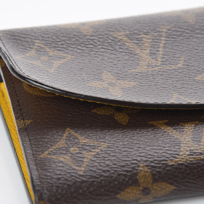 Louis Vuitton Monogram Emilie Wallet Mimosa 8 of 9
