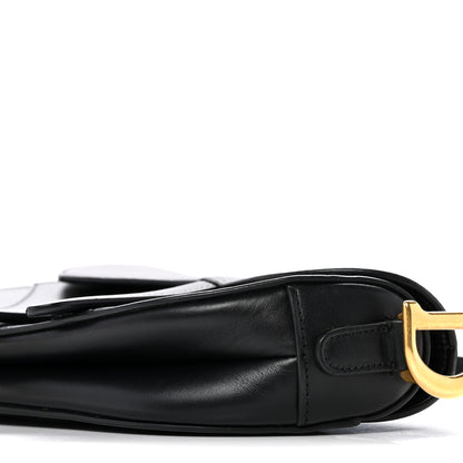 Christian Dior Calfskin Mini Saddle Bag Black 10 of 13