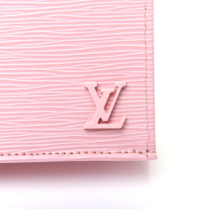Louis Vuitton Epi Petit Sac Plat Rose Ballerine 9 of 13