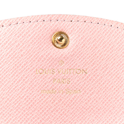 Louis Vuitton Damier Ebene Rosalie Coin Purse Rose Ballerine 6 of 7