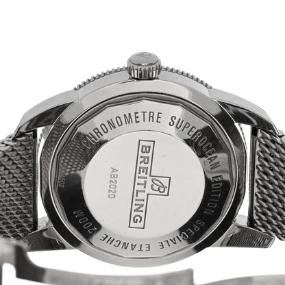 Breitling Stainless Steel 44mm Superocean Heritage II B20 Automatic Watch Black AB2020121B1A1 4 of 5