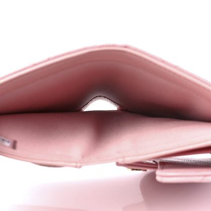 Chanel Caviar Quilted Medium Flap Wallet Pink 4 of 12