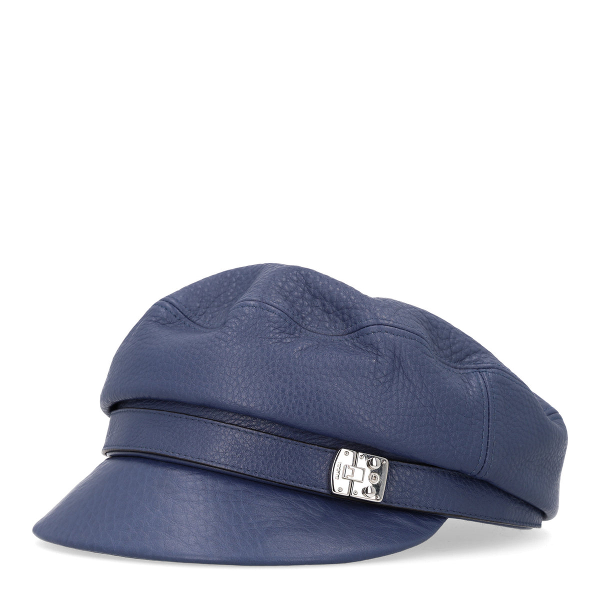 Gucci Calfskin Cellarius Hat XS  Washed Indigo 1 of 8