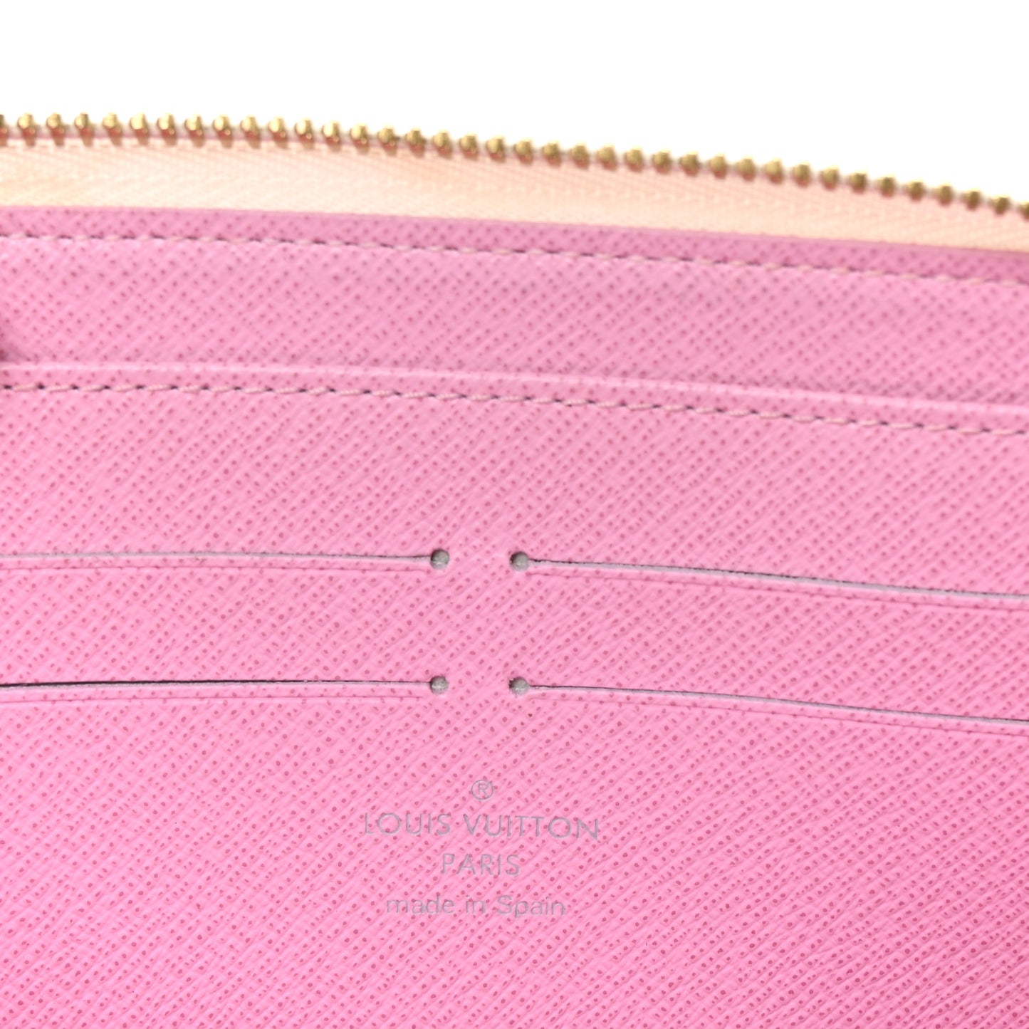 Monogram Multicolor Zippy Wallet White Litchi