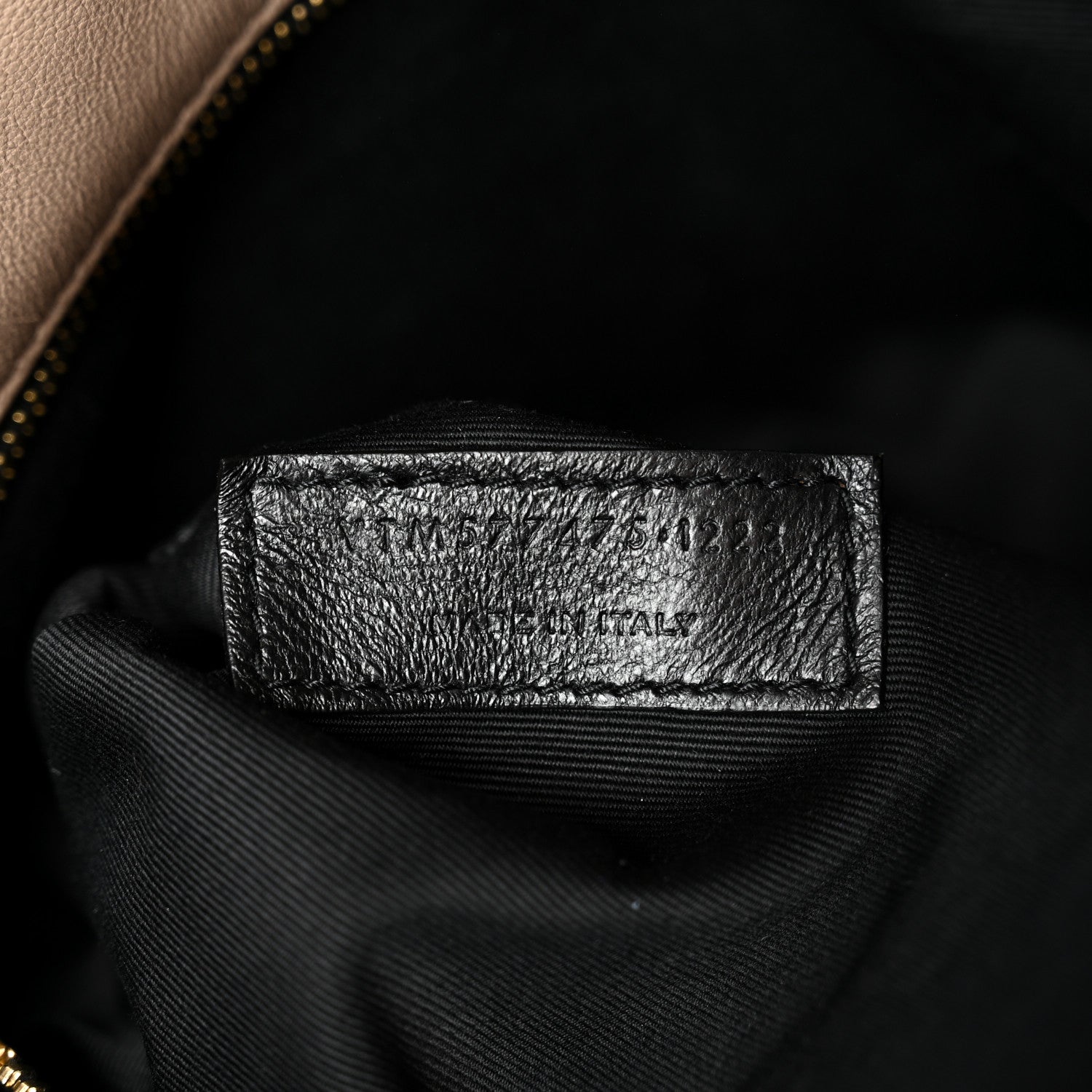 Saint Laurent Lambskin Quilted Medium Loulou Puffer Monogram Chain Satchel Dark Beige 7 of 11