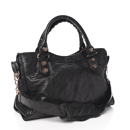 Balenciaga Agneau Giant 21 Rose Gold Hardware City Black 2 of 8