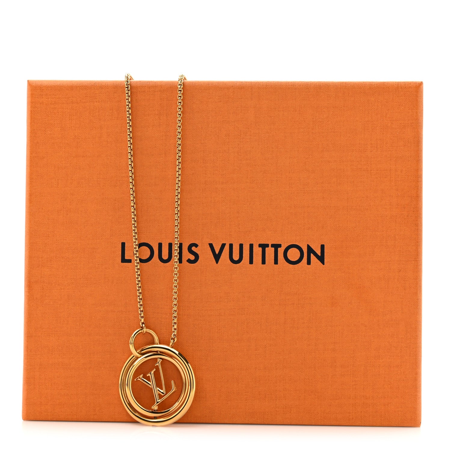 Louis Vuitton Metal Collier LV Stellar Necklace Gold 7 of 7