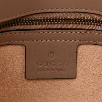 Gucci Calfskin Matelasse Small GG Marmont Shoulder Bag Porcelain Rose 7 of 10