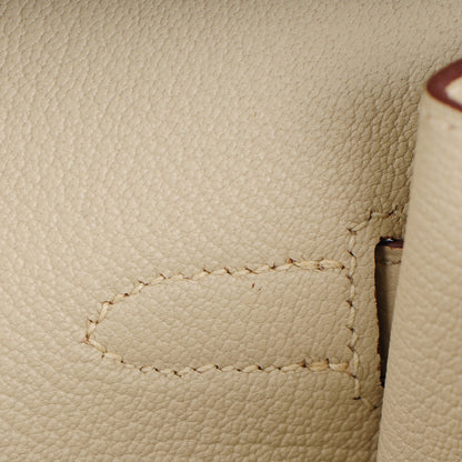 Hermes Taurillon Clemence Birkin 35 Parchemin 11 of 25