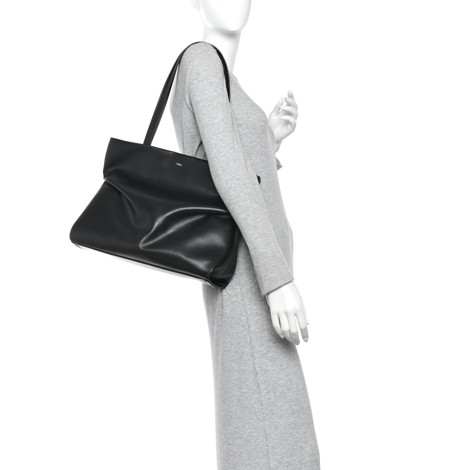 Chloe Calfskin Judy East West Tote Black 1891394 – FASHIONPHILE