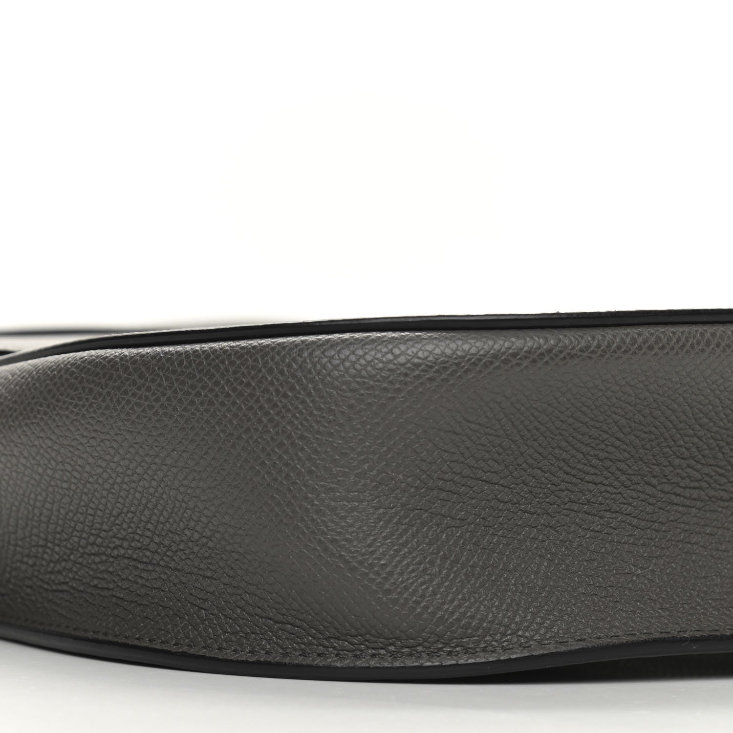 Celine Grained Calfskin Medium Trotteur Grey 9 of 11