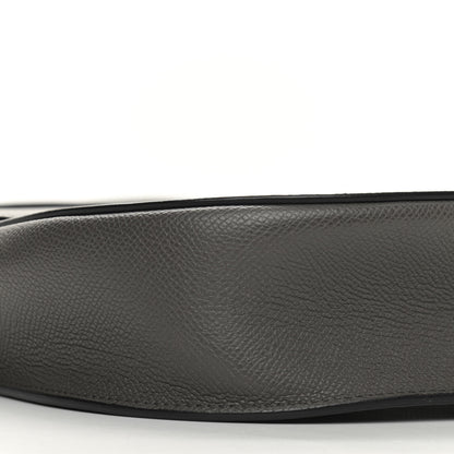 Celine Grained Calfskin Medium Trotteur Grey 9 of 11