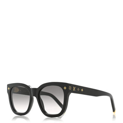 Louis Vuitton Acetate My Monogram Square Sunglasses Z1523W Black 1 of 7