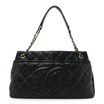 Chanel Caviar Quilted Timeless CC Soft Tote Black 1 of 13