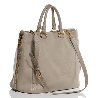 Prada Vitello Daino Tote Pomice 3 of 8
