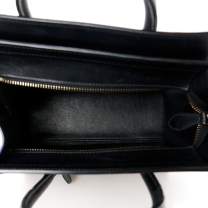 Celine Elephant Calfskin Nano Tri-Color Luggage Sand 5 of 10