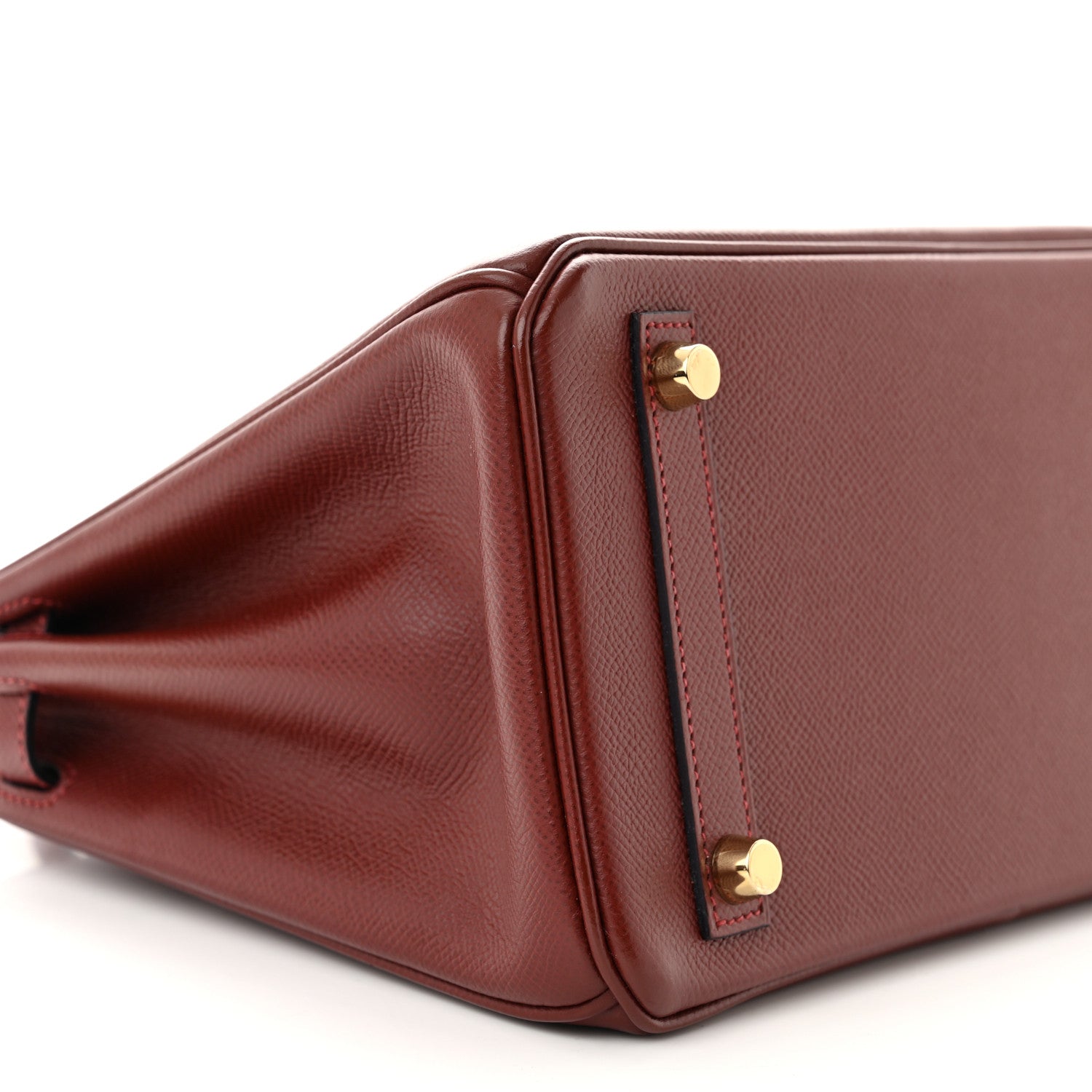 Hermes Epsom Birkin 25 Rouge H 9 of 10