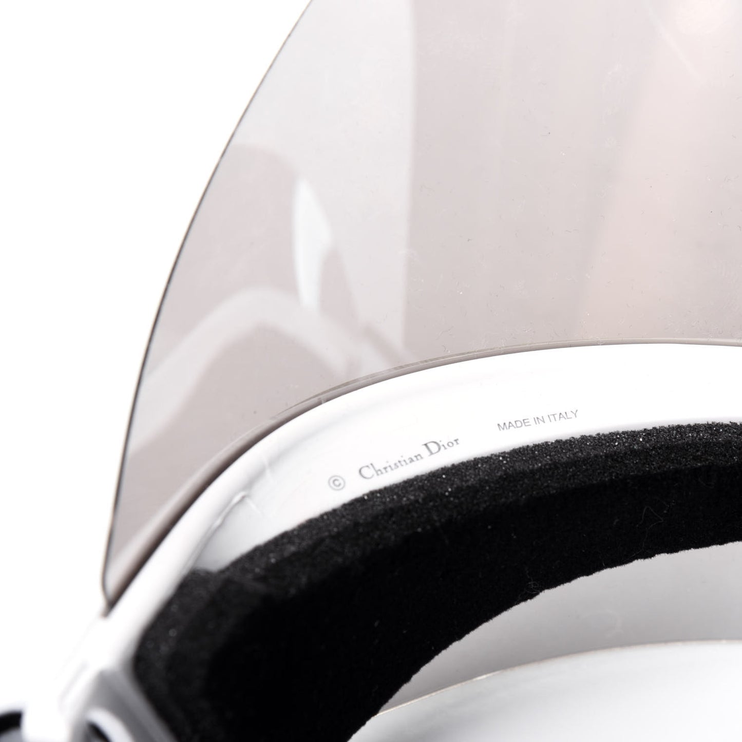 Mirrored DiorClub1 Sun Visor Black