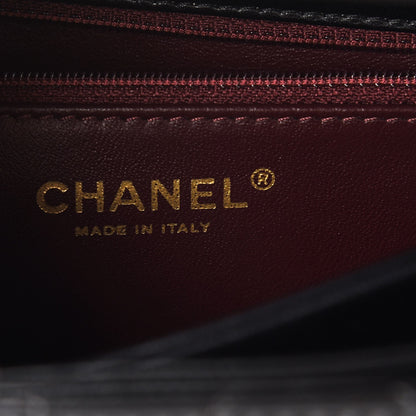 Chanel Lambskin Quilted Medium Trendy CC Flap Dual Handle Bag Black 6 of 9